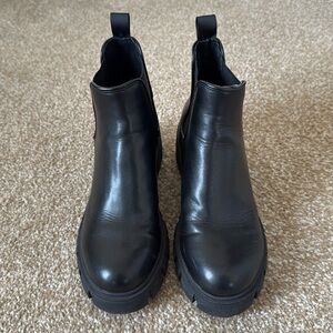 Steve Madden Leather Chelsea Boots
